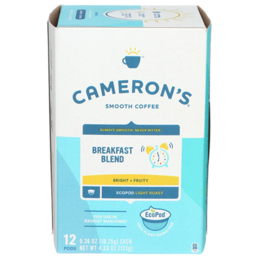 Camerons Coffee - Coffee Breakfast Blend Single Serve 12 EA - Pack of 6