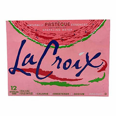 LA CROIX - Sparkling Water Watermelon 12-Pack 144FO ( Pack of 2)