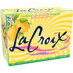 LA CROIX - Sparkling Limoncello Water 12-Pack 144FO ( Pack of 2)