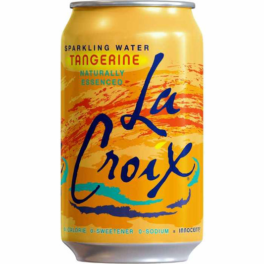 LA CROIX - Sparkling Water Tangerine 8-Pack 96FO ( Pack of 3)