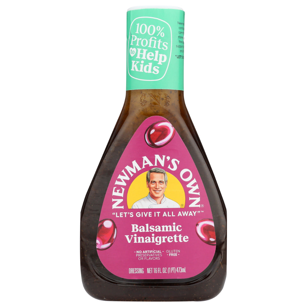 NEWMANS OWN - Balsamic Vinaigrette Salad Dressing 16OZ ( Pack of 6)