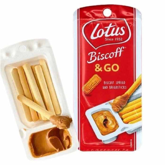 BISCOFF - Cookie Butter & Go 1.6OZ ( Pack of 8)