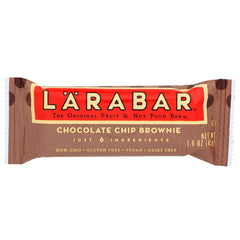 LARABAR - Chocolate Chip Brownie Bar 1.6OZ ( Pack of 16)