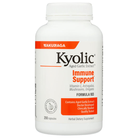 KYOLIC - Aged Garlic Extract Formula 103 Immune Support 200CP ( Pack of 1)