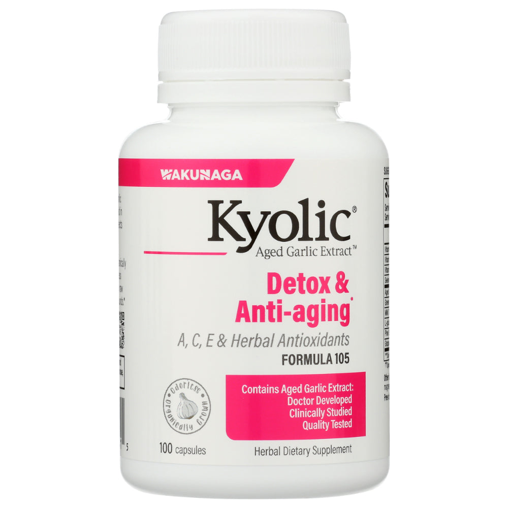 KYOLIC - Aged Garlic Extract Formula 105 100CP ( Pack of 1)