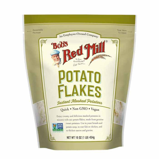 BOBS RED MILL - Instant Mashed Potatoes Creamy 16OZ ( Pack of 4)
