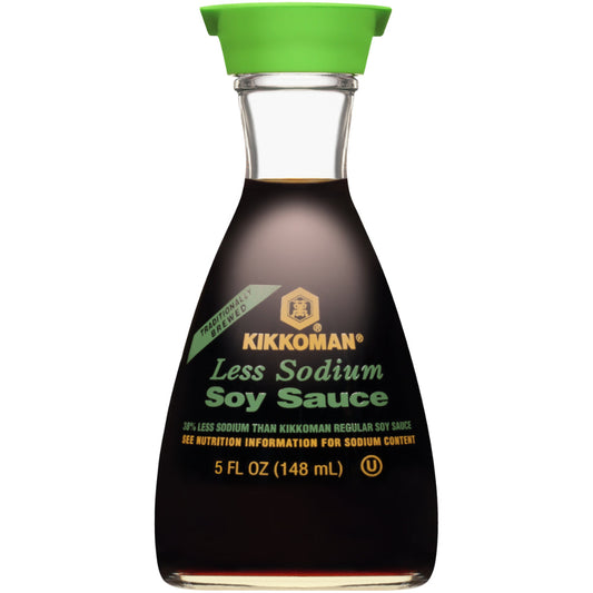 KIKKOMAN - Less Sodium Soy Sauce Dispenser 5OZ ( Pack of 6)