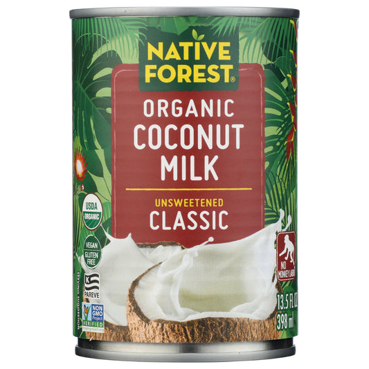 NATIVE FOREST - Organic Coconut Milk 13.5FO ( Pack of 12)