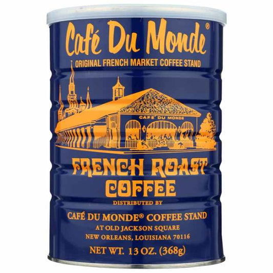 CAFE DU MOND - Monde French Roast Dark Coffee 13OZ ( Pack of 12)