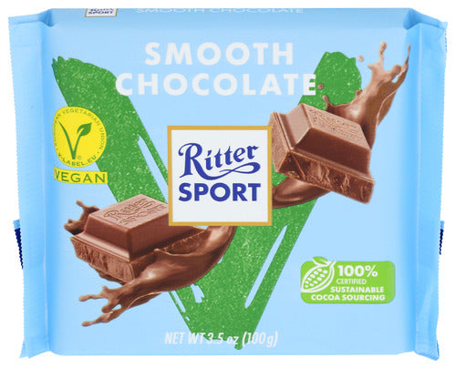 Ritter Sport - Chocolate Bar Smooth, 3.5oz | Pack of 12