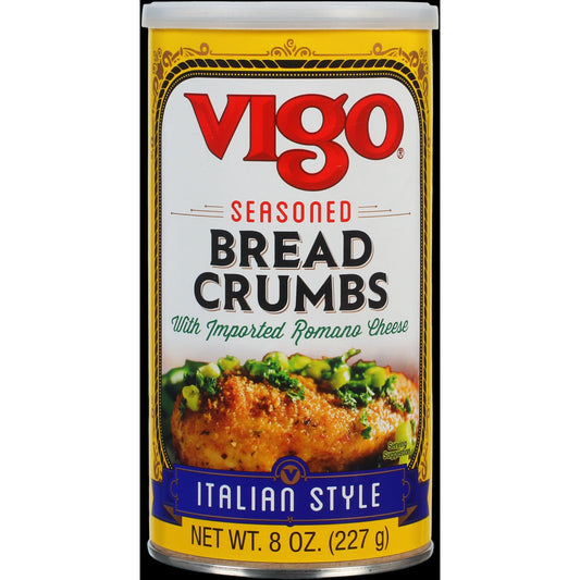 VIGO - Italian Bread Crumbs 8OZ ( Pack of 12)