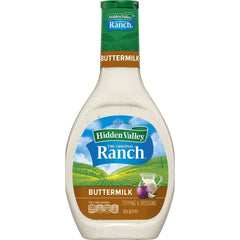 Hidden Valley Ranch - Buttermilk Ranch Salad Dressing 16 FO - Pack of 6