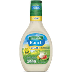 Hidden Valley Ranch - Dressing Light Ranch 16 FO - Pack of 6