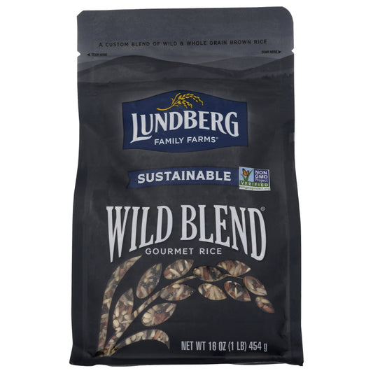 LUNDBERG - Sustainable Wild Blend Gourmet Rice 16OZ ( Pack of 6)