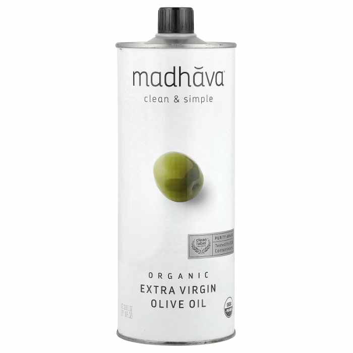 MADHAVA - Extra Virgin Olive Oil 1LT ( Pack of 6)