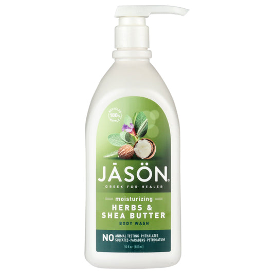 JASON - Body Wash Herbal 30OZ ( Pack of 3)