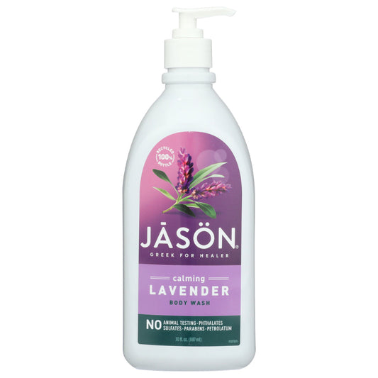 JASON - Body Wash Pure Natural Calming Lavender 30OZ ( Pack of 3)