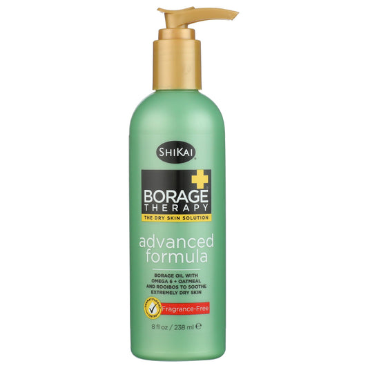SHIKAI - Borage Therapy Advanced Formula Dry Skin 8OZ ( Pack of 1)