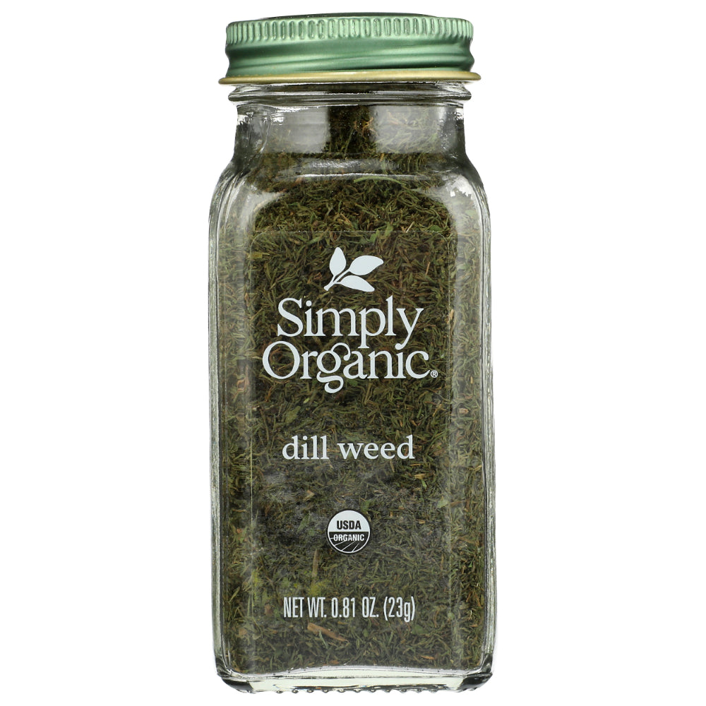 SIMPLY ORGANIC - Dill Weed 0.81OZ ( Pack of 6)