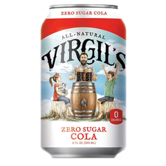 Virgils - Zero Sugar Cola Drink 4Pk 48 FO - Pack of 6