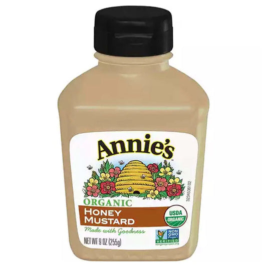 ANNIES HOMEGROW - Organic Honey Mustard 9OZ ( Pack of 12)