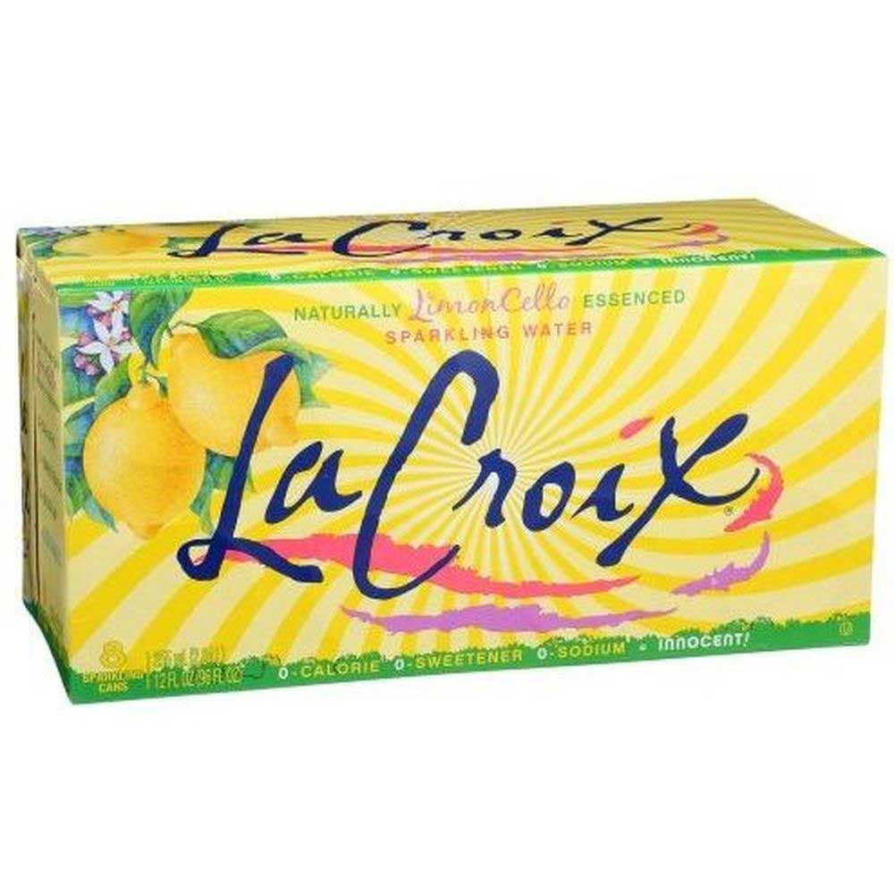 La Croix - LimonCello Sparkling Water 8pk, 12 Oz