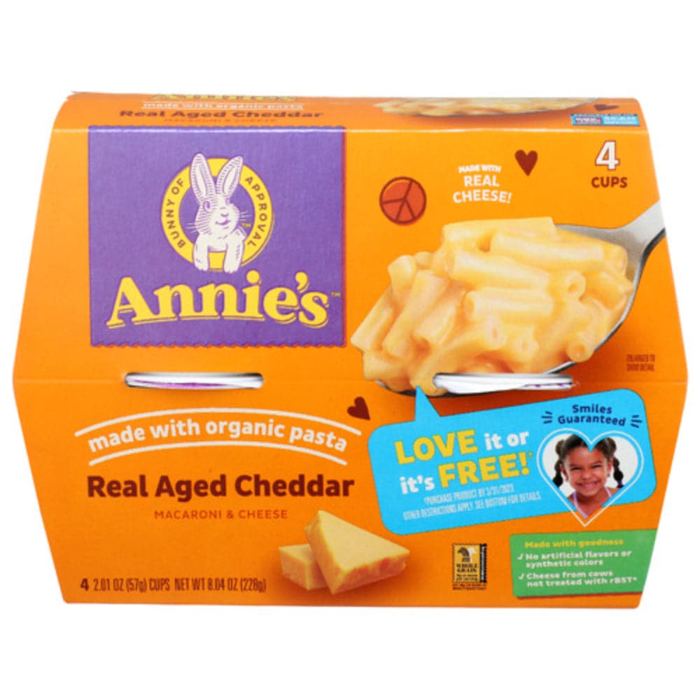 Annie's Homegrown - Real Aged Cheddar Macaroni and Cheese