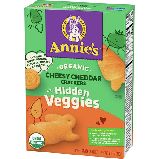 Annie's Homegrown - Original Veggie Cheese Cracker, 7.5 OZ - (Pack of 12)