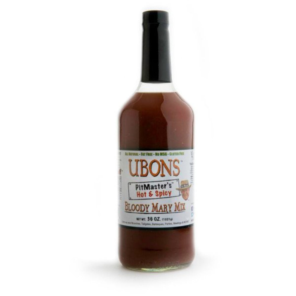 UBONS - Bloody Mary Hot & Spicy Mixer 36OZ ( Pack of 6)