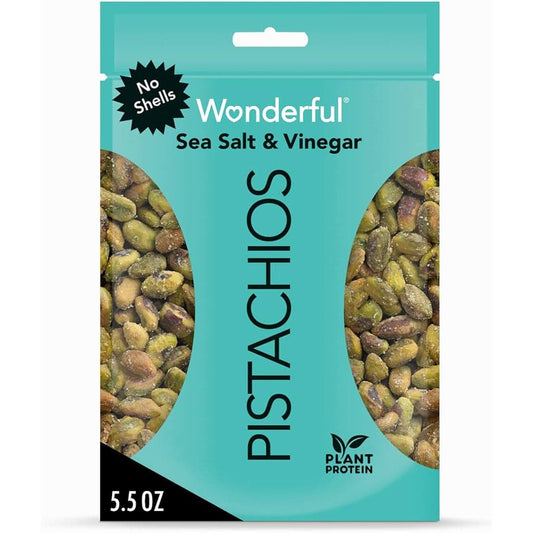 Wonderful - Sea Salt & Vinegar No Shells Pistachios