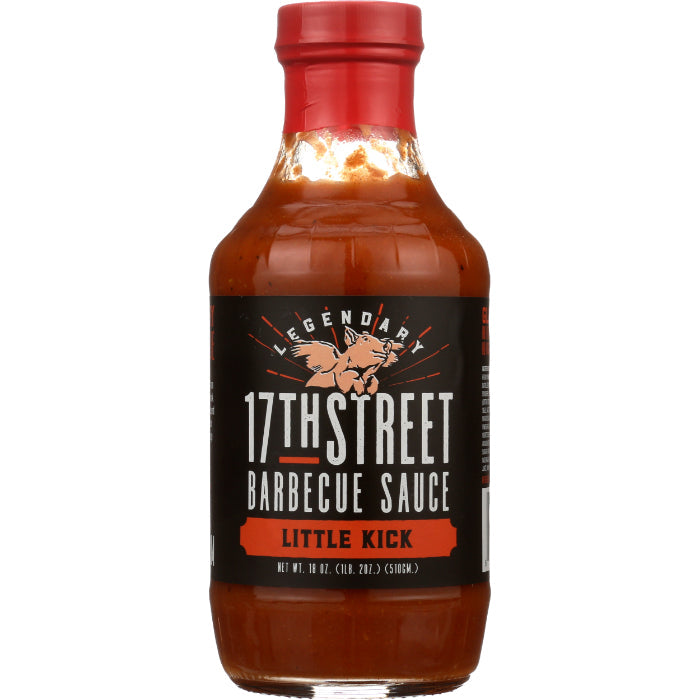 17TH STREET BARBECUE SAUCE BBQ LITTLE KICK 18 OZ - Pack of 6