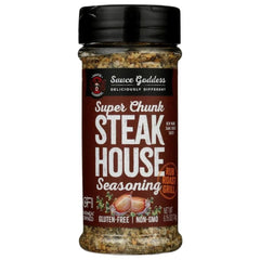 Sauce Goddess - Super Chunk Steakhouse Spice Shaker 6.15 OZ - (Pack of 6)