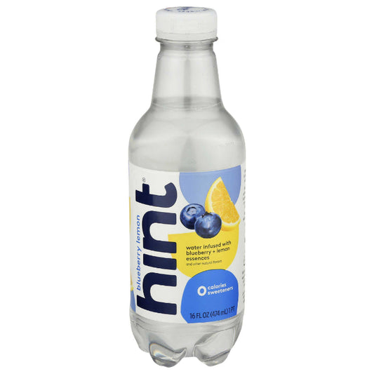 HINT - Blueberry Lemon Water 16FO ( Pack of 12)