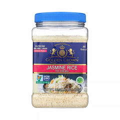 GOLDEN CROWN - Jasmine Thai White Rice 32OZ ( Pack of 4)