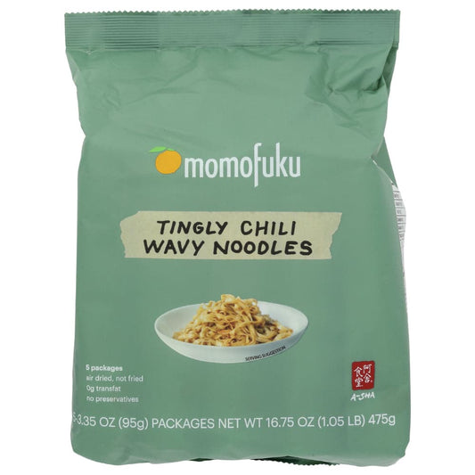 Momofuku - Tingly Chili Wavy Noodles 16.75 OZ - (Pack of 10)