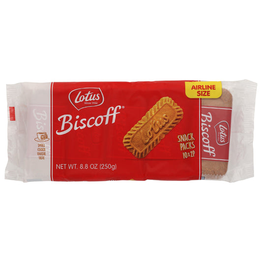 BISCOFF - Lotus Airline Size Cookies 8.8OZ ( Pack of 8)