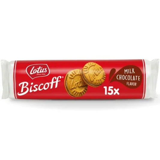 BISCOFF - Milk Chocolate Sandwich Cookie 5.29OZ ( Pack of 9)