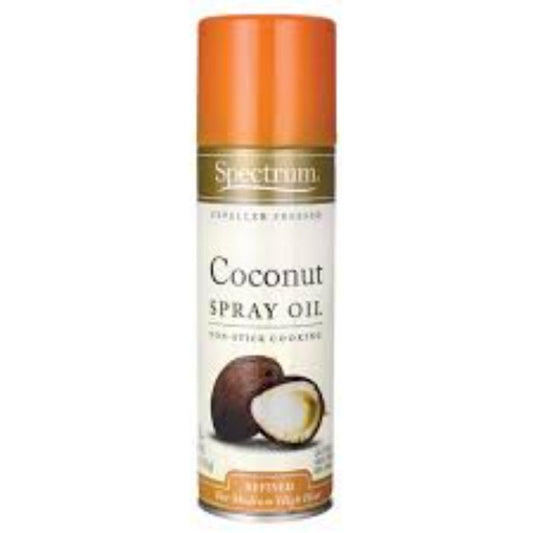 SPECTRUM NATURA - Coconut Oil Spray 6OZ ( Pack of 6)