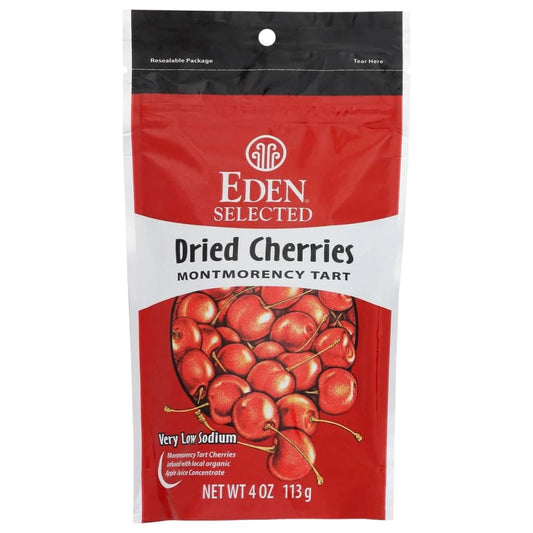 Eden Foods - Selected Dried Cherries Montmorency Tart, 4 oz