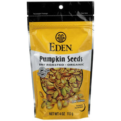 Eden Foods - Organic Pumpkin Seeds Dry Roasted Unflavored, 4 Oz