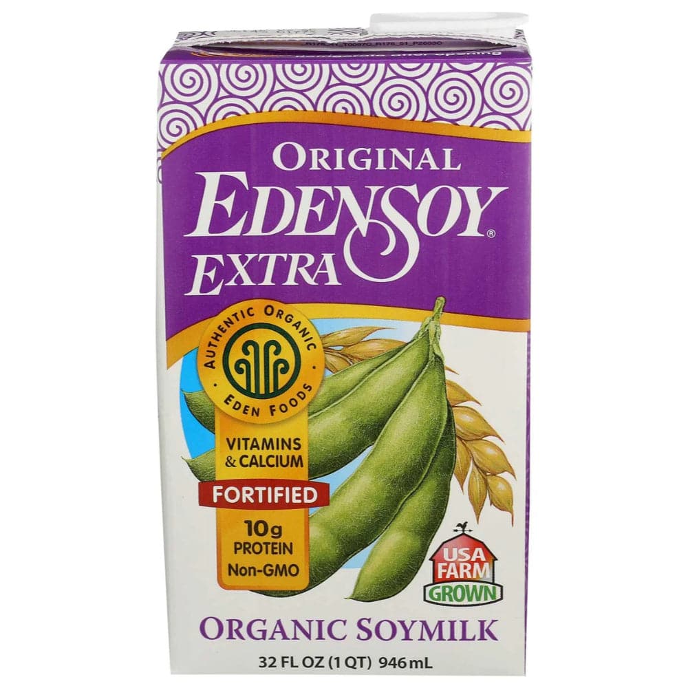 Eden Foods - Organic EdenSoy Extra Soymilk Dairy Free Original, 32 Oz