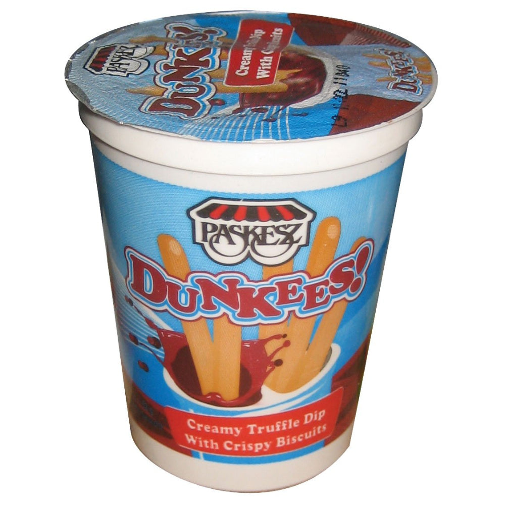 PASKESZ - Dunkees Creamy Truffle Dip with Crispy Biscuits 1.83OZ ( Pack of 24)