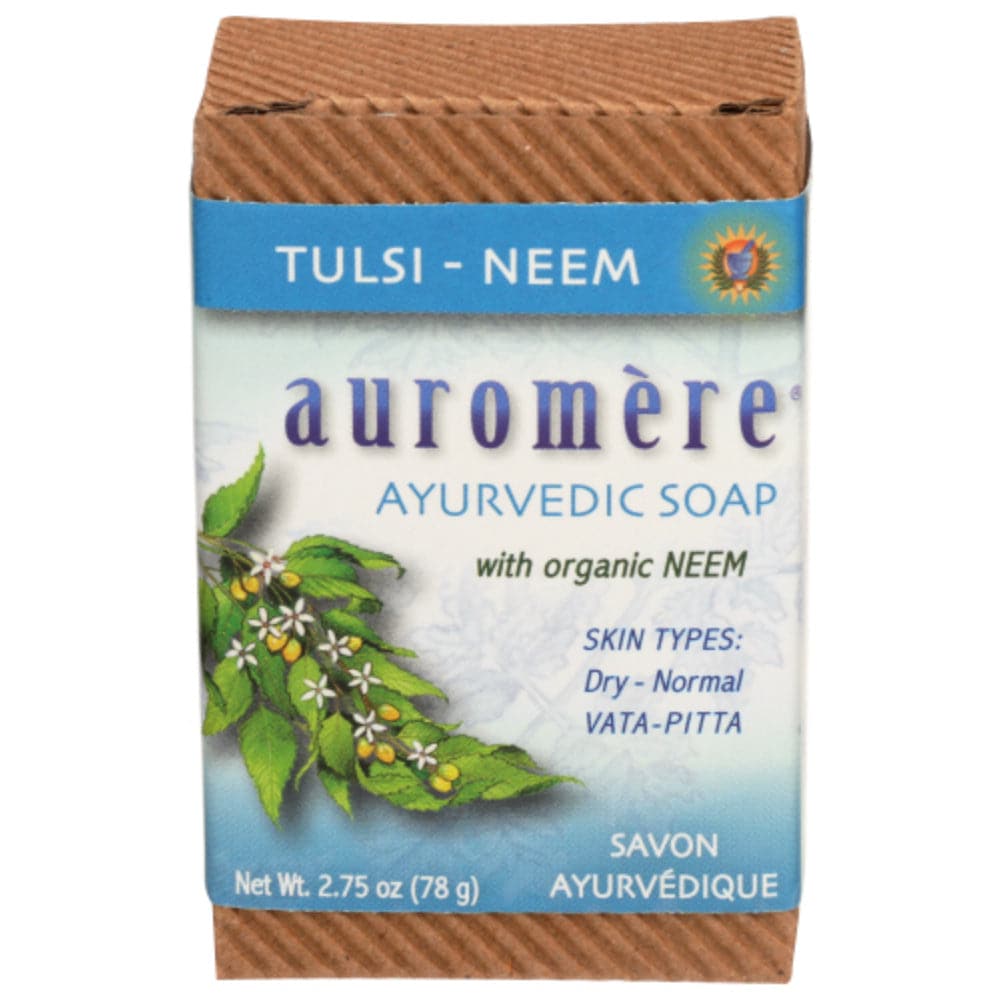 Auromere - Organic Tulsi-Neem Ayurvedic Soap