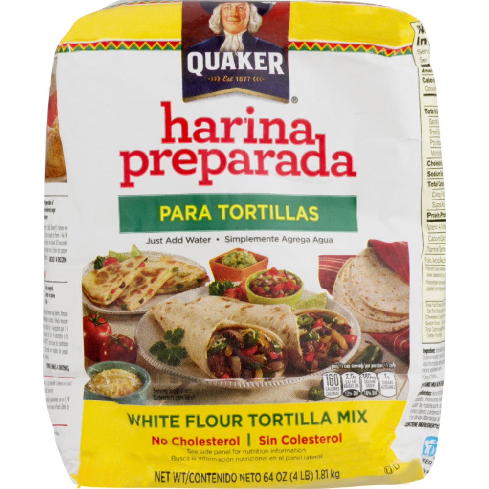 QUAKER - Masa Preparada 4LB ( Pack of 8)