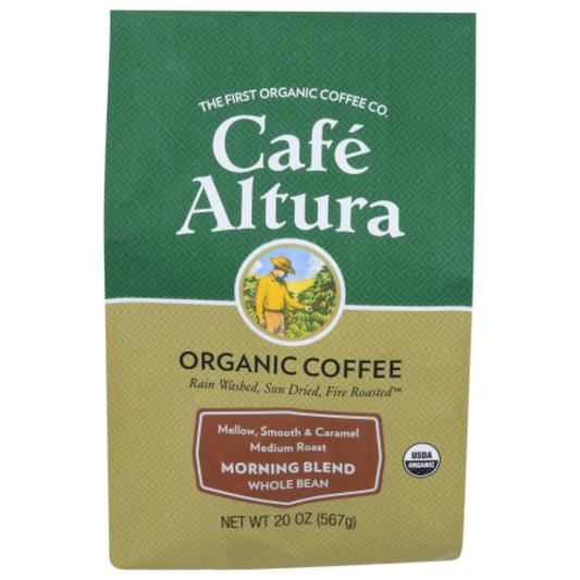 Cafe Altura - Organic Coffee Morning Blend Whole Bean