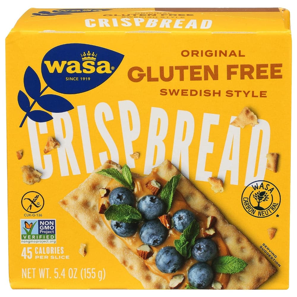 Wasa - Swedish Style Gluten Free Original Crispbread 5.4 OZ - (Pack of 10)