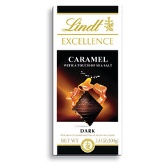 LINDT - Caramel with a Touch of Salt 3.5OZ ( Pack of 12)