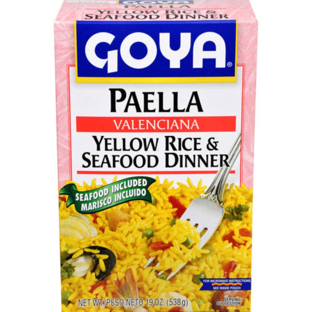 Goya - Paella Yellow Rice and Seafood Dinner Mix