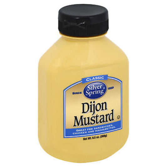 SILVER SPRINGS - Dijon Mustard 9.5OZ ( Pack of 9)
