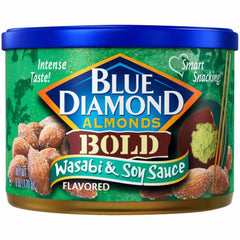 BLUE DIAMOND - Wasabi & Soy Almonds 6OZ ( Pack of 12)